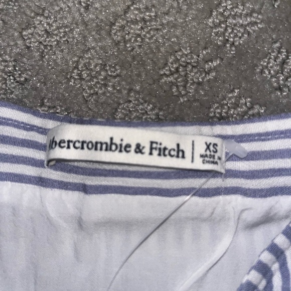 Abercrombie Wrap Bottom Striped Skirt - Picture 3 of 5